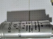 Noris Leo Reichsthaler Kondensator Elko 4uFBosch 675V capacitor