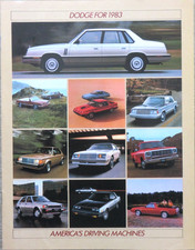 1983 Dodge 400 600 Charger