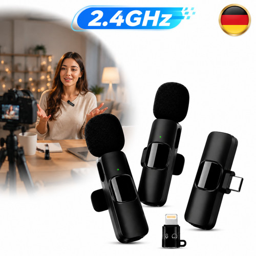 Clip mikrofon set - 2x,