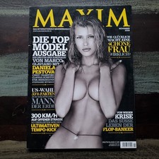 ♡ Maxim 11/2008, Daniela Pestova, Männermagazin, Style, Erotik, Zeitschrift