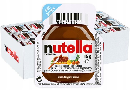 Nutella mini portion 15g - mini-portion,