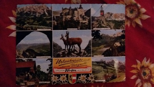 Ansichtskarte werfen - ak,, ansichtskarte,