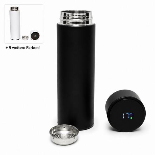 Thermoflasche 500ml mit - , led
