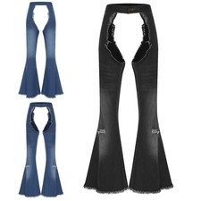 Frauen Hose Schrittlos