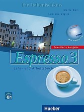 Espresso 3 – Erweiterte Ausgabe: Ein Italienischkurs / Buch Hueber Verlag