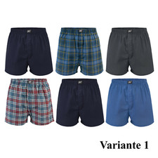 Boxershorts Webboxer 4-6-10-12 Stück Herren Unterhosen Schwarz Rot Blau M - 3XL