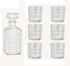 Whisky Set Karaffe & 6 Gläser