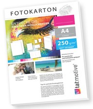 PREMIUM Fotopapier Druckerpapier für Laserdrucker 200g Matt A4 weiß BEIDSEITIG