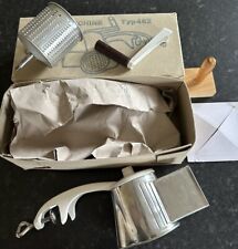 Vintage WSM Klingenthal Handkäsereibe Mühle Germany Typ 462 NOS