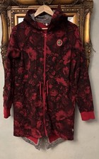 Blutsgeschwister Sweat Jacke Gr. M/ L s. Maße Blumen