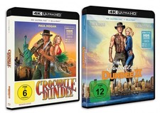 Crocodile Dundee Teil 1+2 im Set - 4K Ultra HD # UHD+BLU-RAY-NEU