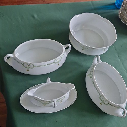 Antikes porzellan set - antikes,