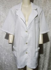 WEISS GECRASHT TUNIKA BLAZER BLUSE Gr. 50 52