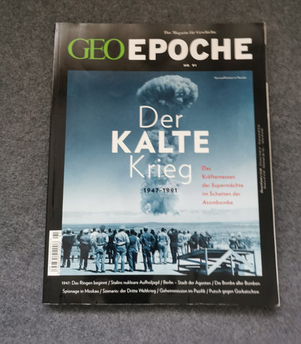 Geo epoche heft - 91, der