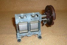 großer AM Drehkondensator aus Tonfunk Violetta W402 Röhrenradio ü. 70 Jahre alt