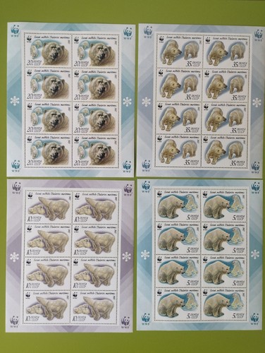 Wwf briefmarken udssr 1987 - briefmarken,