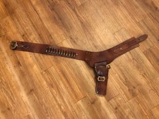 Cowboy Western Rig Rechtshänder Gewehrgürtel und Holster
