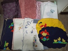 Tischdecken Bunt Set Weihnachten Ostern