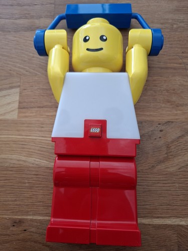 Lego gewichtheber figur lampe - figur,