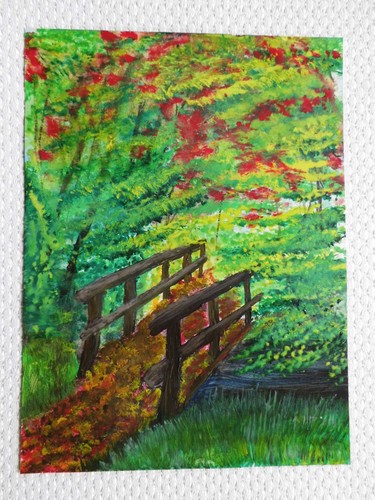 Aquarell landschaft - aquarell,