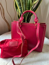 Quadratische Echtleder Tasche