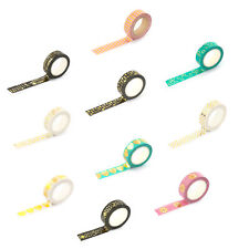 Washi Tape Deko Bänder Selbstklebend mit wunderschönen Motiven