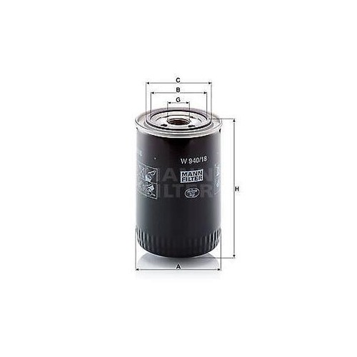 940 mann filterfilter - 940/18, mann-filterfilter