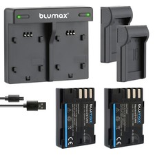 2x Akku + Lader für Pentax