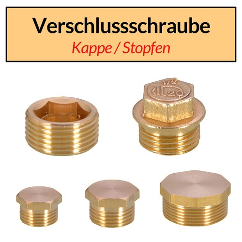 Messing stopfen blindstopfen - messing,