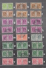 Bund ex 123 - 130, Posthorn