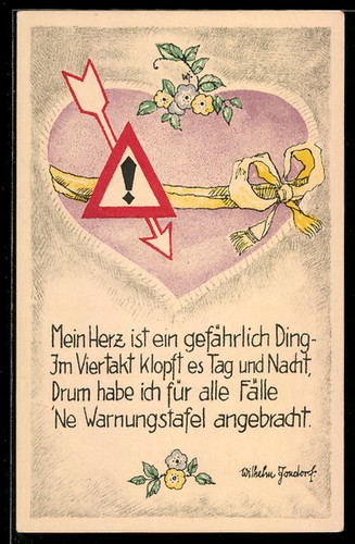 Kurzes gedicht mit - ak,