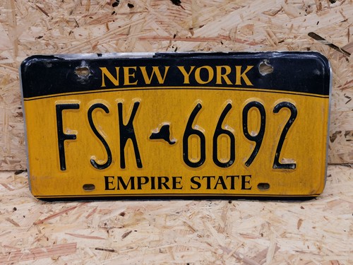 Nummernschild usa new york - nummernschild, "