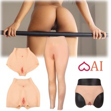 Silicone Fake Vagina Pants Hip