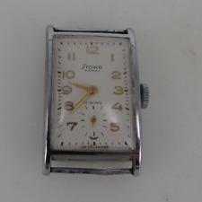 Stowa Parat Art Deco Armbanduhr Kaliber 42 Stahl 1948 - NEU UNGETRAGEN (108088)
