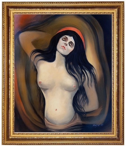 ölbild edvard munch - edvard,