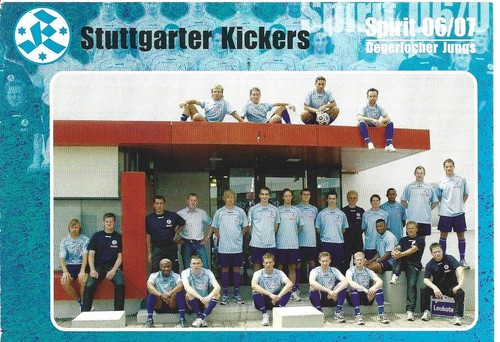 Mannschaftskarte stuttgarter - mannschaftskarte,