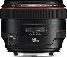 Canon EF 50 mm F1.2 L USM 72