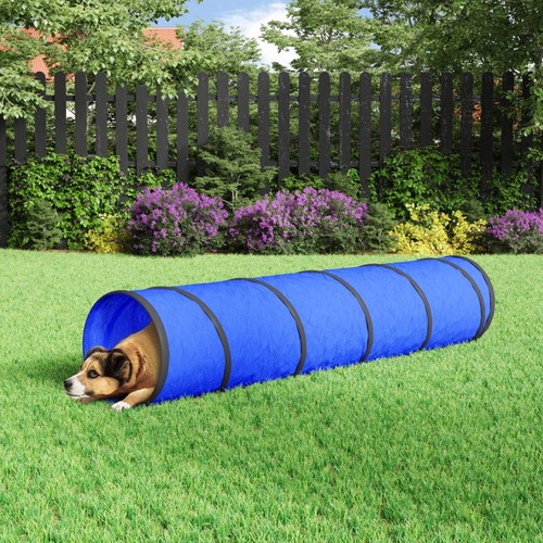 Hundetunnel blau polyester - blau,