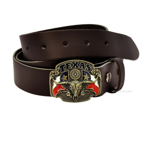 Buckle texas western longhorn - texas,