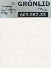 Ikea GRÖNLID Bezug für 2er Bettsofa-Element Inseros weiss 603.987.33 NEU OVP