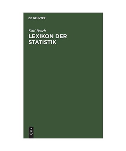 Lexikon der statistik - lexikon,