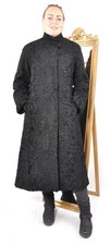 A5434 SWAKARA PERSIANER MANTEL ECHT PELZ PELZMANTEL - PERSIAN LAMB FUR COAT