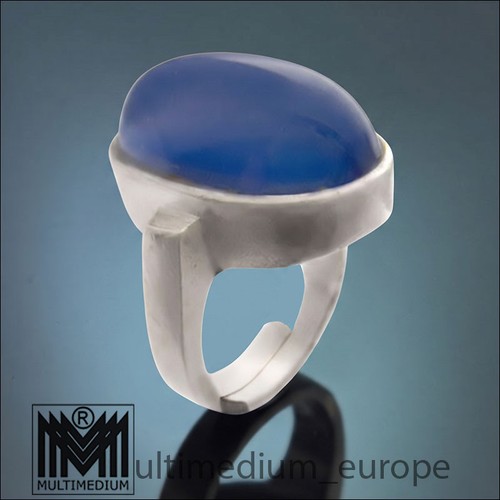 Modernist silber ring - silber,