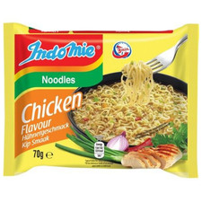 Indomie Chicken Nudelsuppe Karton: 40 x 70g Instant Huhn Nudelsuppen Nudel Suppe