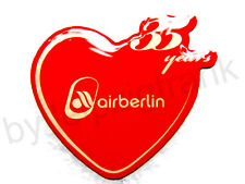 Air Berlin AB 35 Jahre Herz Jubiläum Airlines Luftfahrt Flugzeug Pin Anstecker