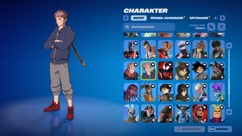 Account 100 skins - fn,