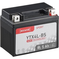 Motorradbatterie YTX4L-BS AGM