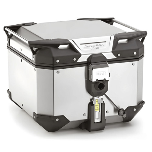 Heckkoffer 42l aus aluminium - 42l,