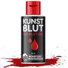 Kunstblut Rot 150ml | Halloween Blut Theaterblut Filmblut Horror Zombie Vampir