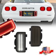 2x Smoke White LED Rear